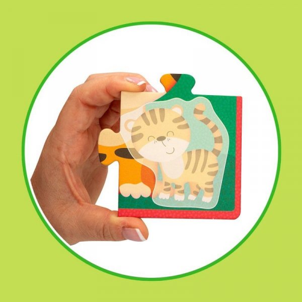 Puzzle dla dzieci Lisciani zwierzęta 16 Części 16 x 1 x 16 cm (6 Sztuk)