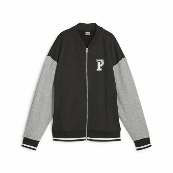 Kurtka Sportowa Damska Puma Squad Trackc Szary Ciemnoniebieski