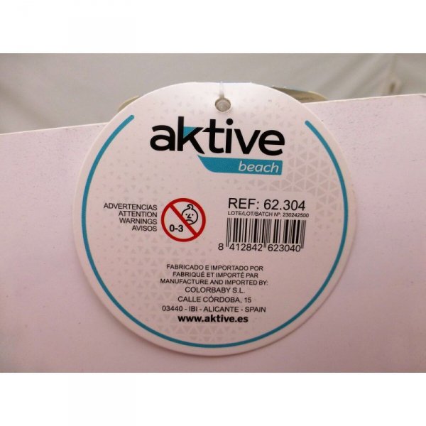 Plażowe łopatki z piłką Aktive Summer Fruits Drewno 18,5 x 31,5 cm (24 Sztuk)