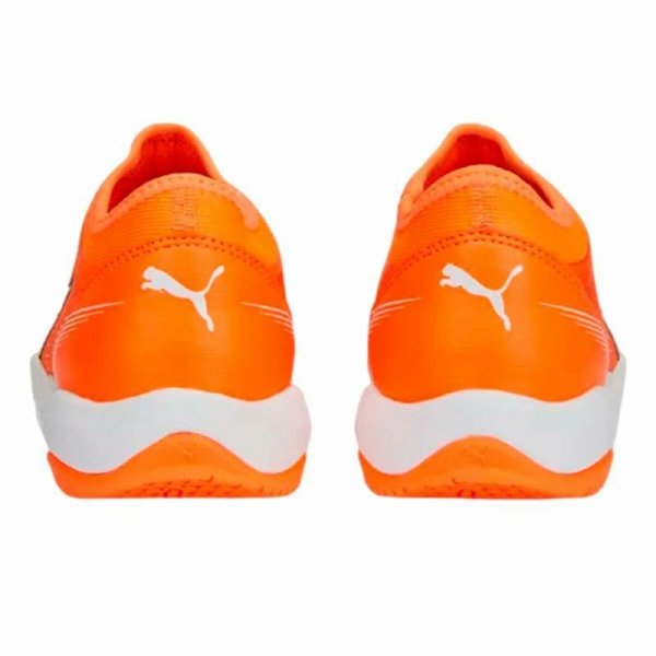 Buty Piłkarskie dla Dzieci Puma Ultra Match Ll It + Pomarańczowy