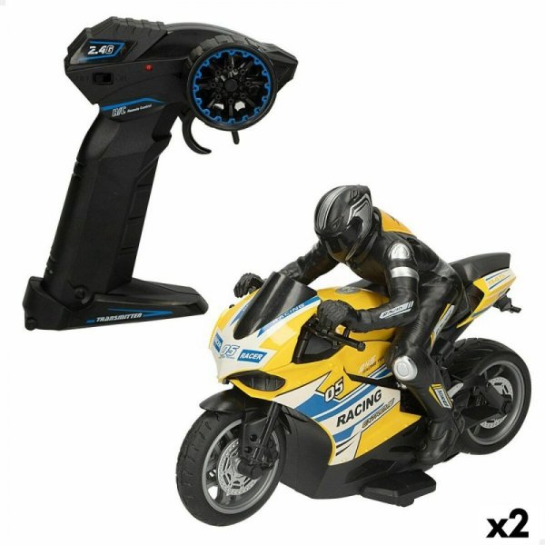 Zdalnie Sterowany Motocykl Speed & Go Motocykl 1:10 2 Sztuk