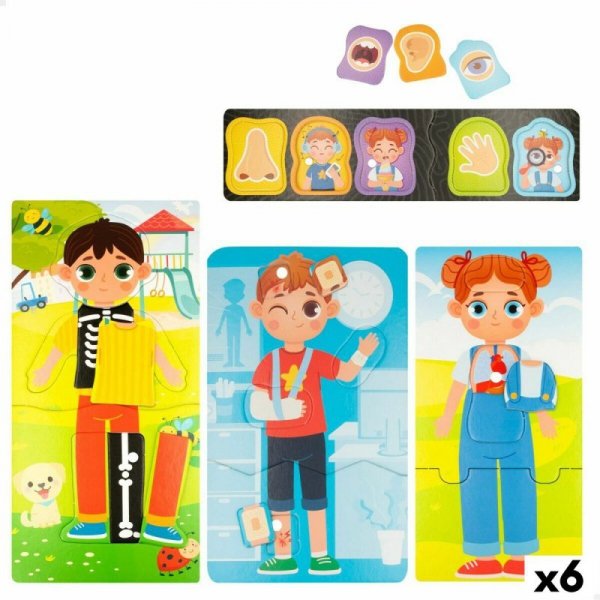 Zabawa Edukacyjna Lisciani Baby Doctor 22,5 x 0,5 x 47,5 cm (6 Sztuk)
