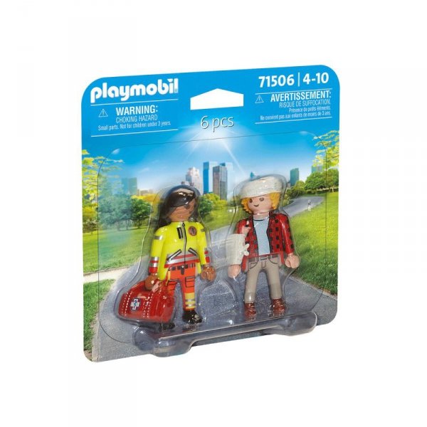 Playset Playmobil 71506 Lekarz 6 Części