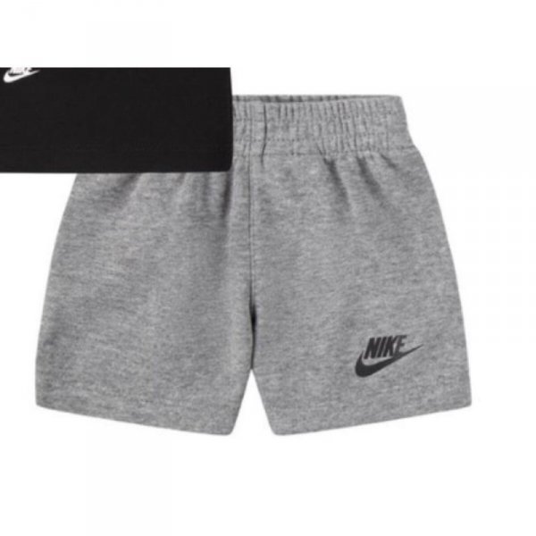 Zestaw Sportowy dla Dziecka Nike Nsw Add Ft  Czarny Szary