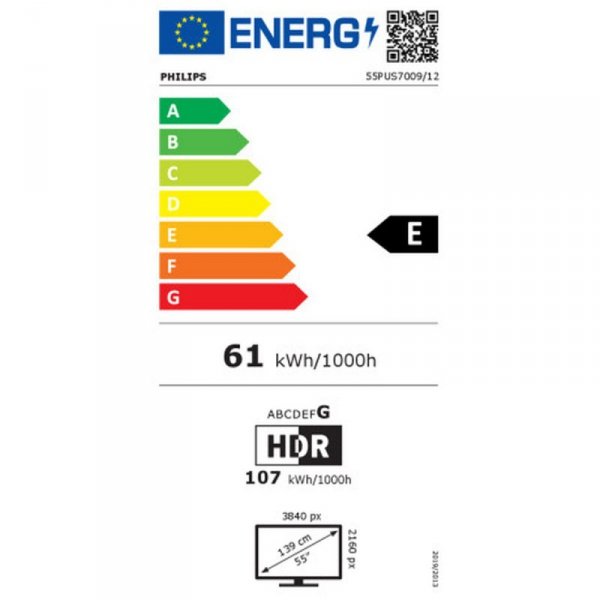 Smart TV Philips 55PUS7009 4K Ultra HD 55&quot; LED