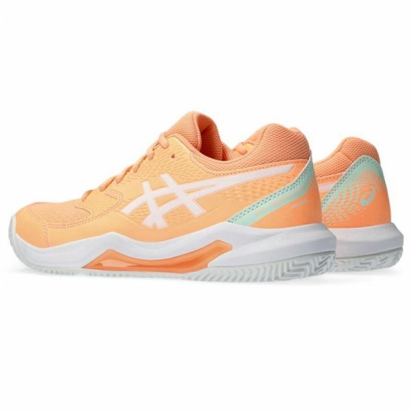 Obuwie do Padla dla Dorosłych Asics Gel-Dedicate 8 Pomarańczowy