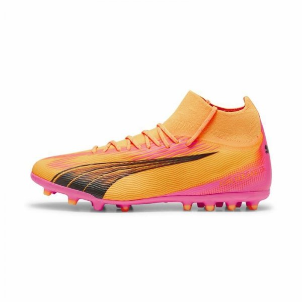Buty korki dla dorosłych do gry w piłkę Puma Ultra Pro MG Sun Stream Pomarańczowy