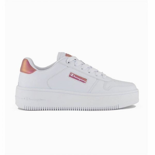 Obuwie do Biegania dla Dorosłych Champion Rebound Platform Glitz Low Cut Biały
