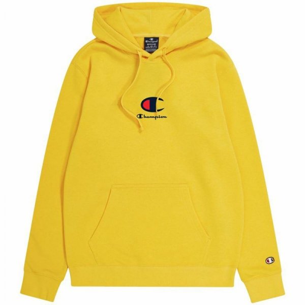 Bluza z kapturem Męska Champion Hooded Żółty