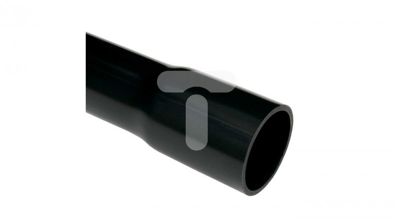 Rura kielichowa czarna UV 110x4 HDPE /3m/