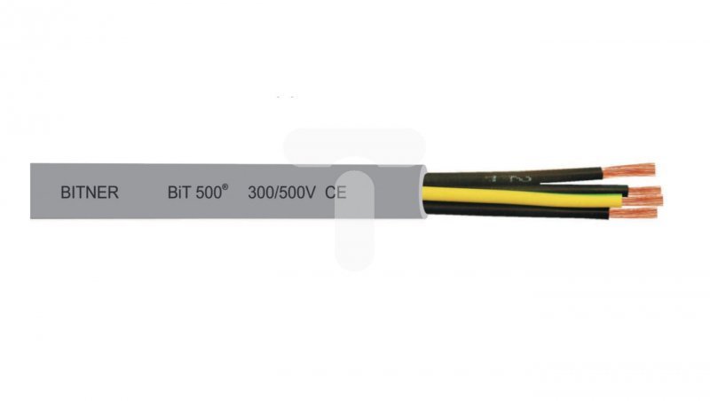 Przewód sterowniczy BiT 500 7G1,5 300/500V S54481 /bębnowy/