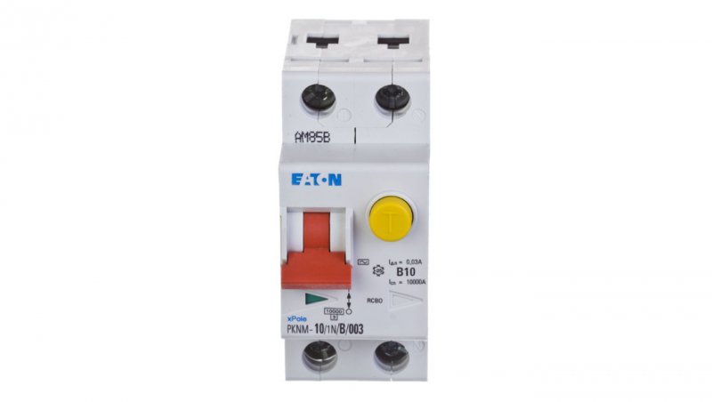 Wyłącznik różnicowo-nadprądowy 2P 10A B 0,03A typ AC PKNM 10/1N/B/003-MW 236067