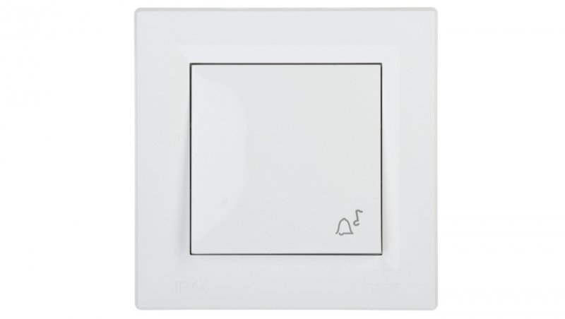ASFORA Przycisk dzwonek IP44 biały EPH0800221