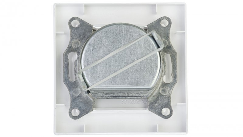 ASFORA Gniazdo antenowe TV-SAT przelotowe 8dB białe EPH3400321