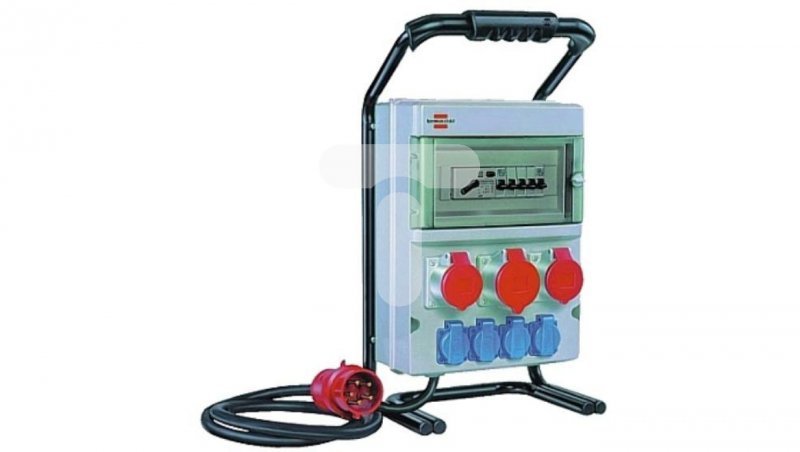 Rozdzielnica budowlana przenośna BSV 4/32 FS IP44 1xCEE 400V/32A + 2xCEE 400V/16A 4x230V/16A + zabezpieczenia 1154904