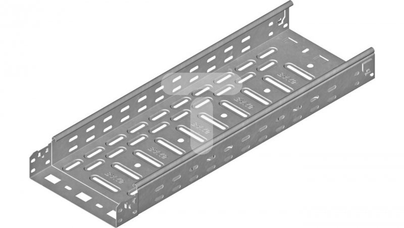 Korytko kablowe perforowane 150x60mm 0,7mm KFL150H60/3 161423 /3m/