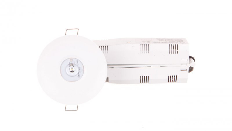 Oprawa awaryjna AXP IP65/20 ECO LED 1W 125lm (opt. otwarta) 3h jednozadaniowa AT biała AXPO/1W/E/3/SE/AT/WH