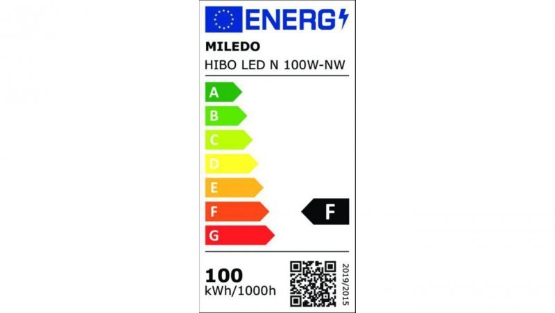 Oprawa przemysłowa LED 100W HIBO LED N 100W-NW 9000lm 4000K 31112