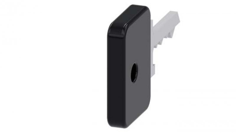 Key for key-operated switch O.M.R,, lock number 73034, black 3SU1950-0FL10-0AA0