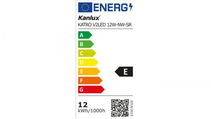Oprawa downlight LED KATRO V2 LED 12W-NW-SR 660lm 4000K 28939