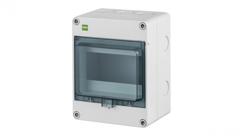 Rozdzielnica HERMETICA RN 1x6 zacisk N dymny IP65 2203-01