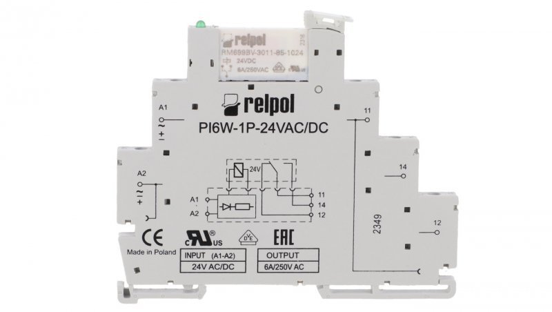 Przekaźnik PIR6W-1P-24VAC/DC 856065