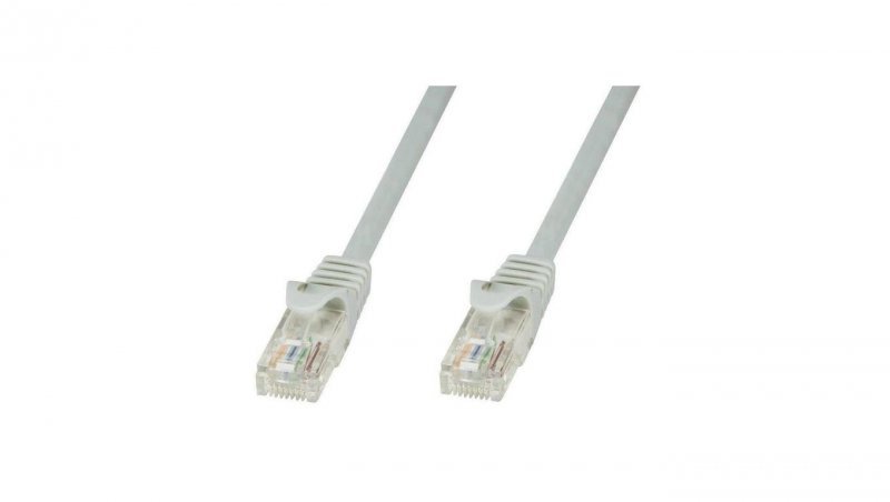 Kabel krosowy PATCH CORD CAT5E U/UTP 1,5M szary SOHO CCA TLY 307902