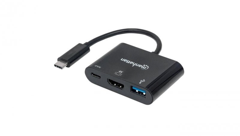 MULTIPORT ADAPTER USB-C 3.1 NA HDMI/USB-A/USB-C