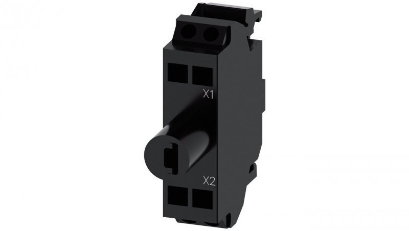 Blok Led 24V AC/DC żółty przył. sprężynowe do montażu w obudowie 3SU1401-2BB30-3AA0