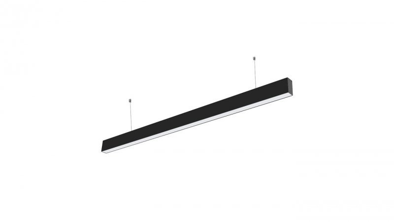 Oprawa Liniowa LED 40W 3270lm 4000K Dioda SAMSUNG 5 Lat Gwarancji IP20 Czarna 21374
