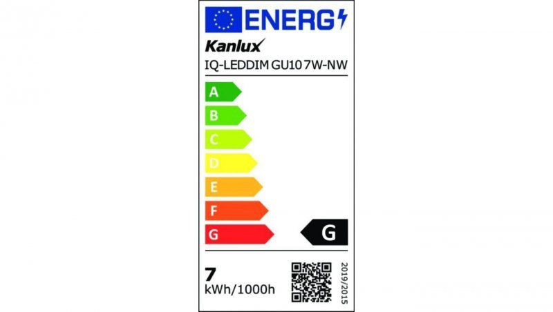Żarówka LED GU10 7W ściemnialna IQ-LEDDIM GU10 7W-NW 495lm 4000K barwa neutralna 35247