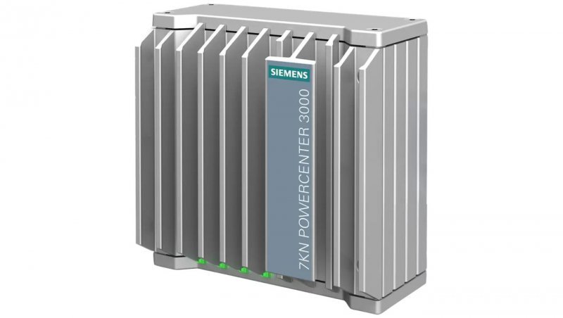 7KN POWERCENTER 3000 interfejs WEB z komunikacją MODBUS TCP/IP (2XRJ45 ETHERNET) maks. 32 urządzenia zasilanie 24 V DC 7KN1310-0