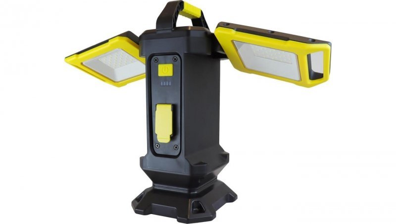 Lampa warsztatowa LED HERCULES 20W 1500lm i 750lm 6500K IP54 powerbank GW-0033
