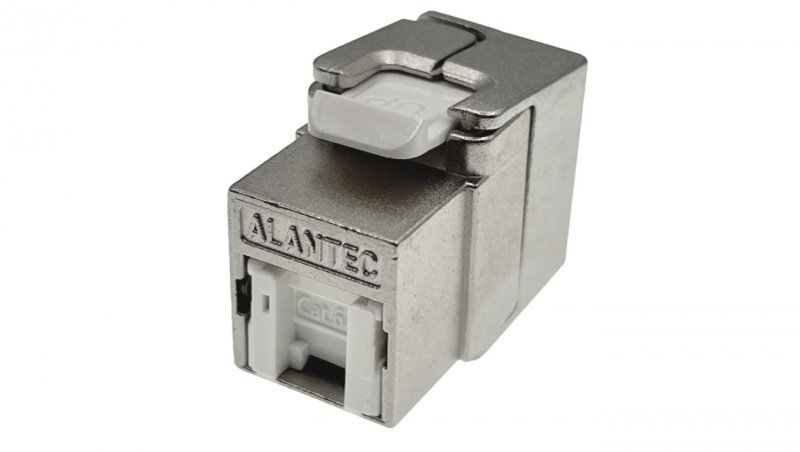 Moduł keystone RJ45 beznarzędziowy STP kat.6A PoE+ Podw. par. transmisyjne MB005-1
