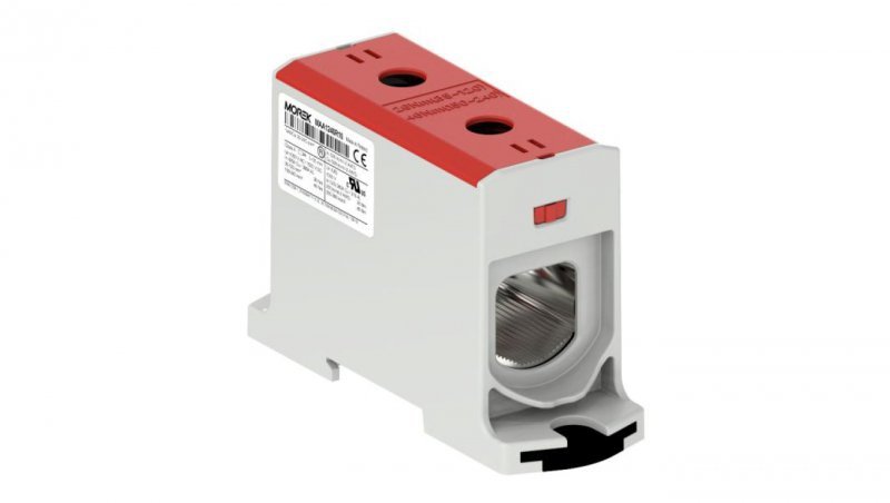 Złączka OTL240 kolor czerwony 1xAl/Cu 35-240mm2 1000V Zacisk uniwersalny