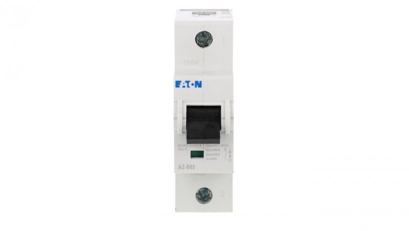Wyłącznik nadprądowy 1P B 63A 25kA AC AZ-B63 174485