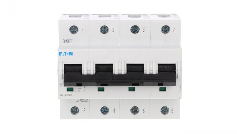 Wyłącznik nadprądowy 4P B 80A 25kA AC AZ-4-B80 174538