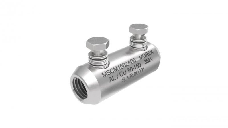 Złączka śrubowa MSCM150 Al/Cu 50-150mm² 36kV 2xśruba aluminiowa zrywalna MSCM1502A00