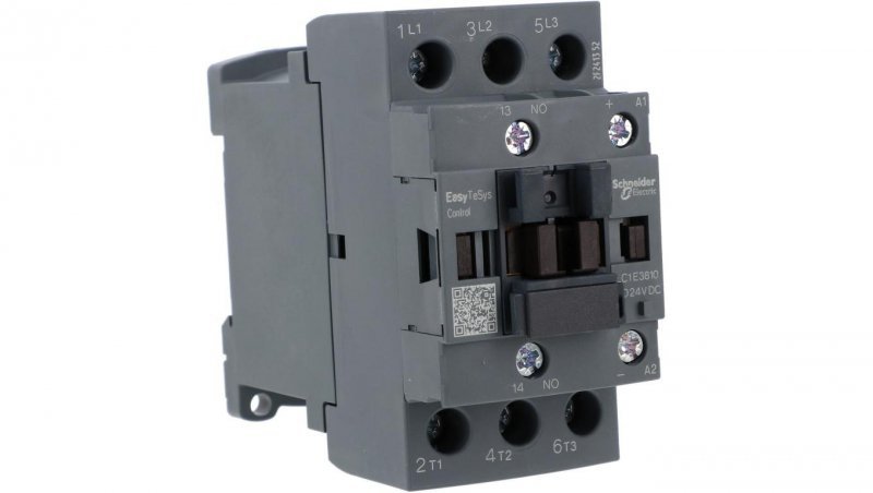 Stycznik Easy TeSys 3P 38A AC3 18,5KW 24VDC 1NO