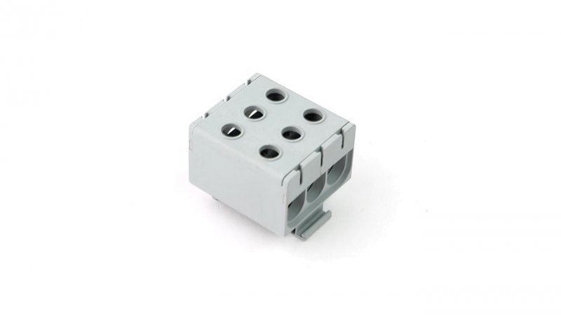 Listwa zaciskowa LZT w korpusie szara Cu:2,5-50mm2, Al:6-50mm2 E.4143/SZ