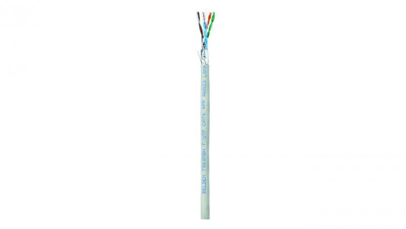 Kabel teleinformatyczny F/UTP kat.6 4x2x0,5 drut LSOH BL-7860NBH.00305 /305m/