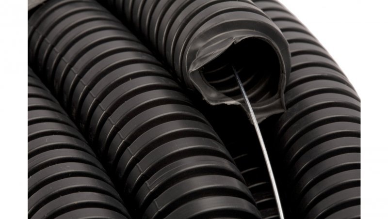 Rura karbowana z drutem 750N 25/16 UV FEPCT25TF /50m/