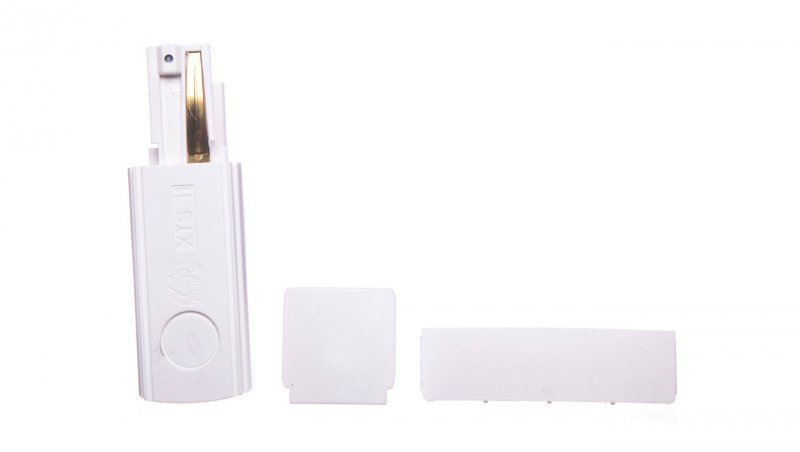 Lewostronny element zasilający dla połączenia zasilania z zaślepką biały ZRS750 EPSL WH 8711559381145 910500187215