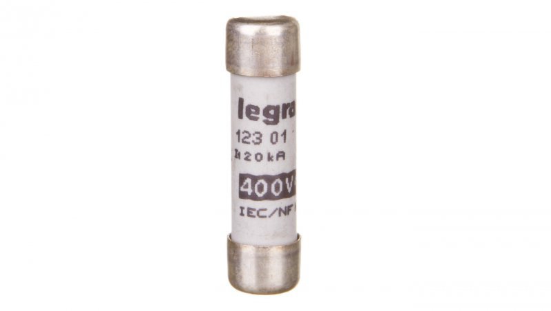 Wkładka bezpiecznikowa cylindryczna 8,5x31,5mm 1A gG 400V 012301