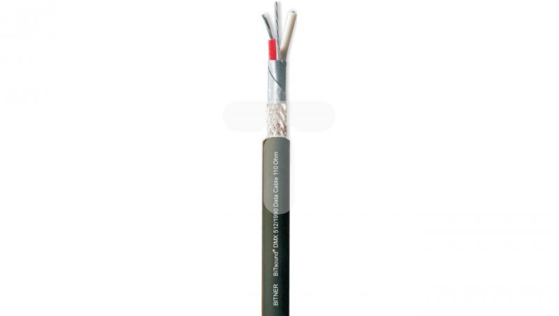 Przewód sceniczny BiTsound DMX-S Data Cable 1x(2x0,25) LP0214 /bębnowy/