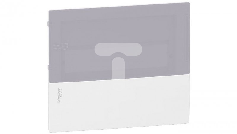 Panel przedni z drzwiami pełnymi białymi do rozdzielnicy Mini Pragma MIP30212