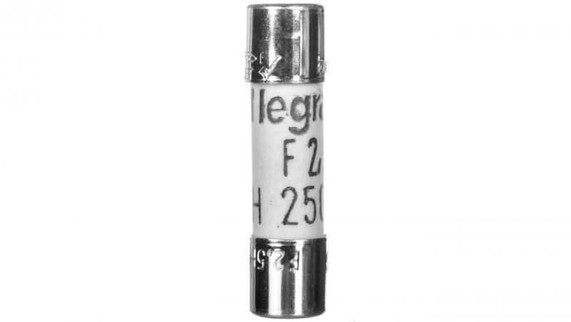 Wkładka bezpiecznikowa cylindryczna 5x20mm 2,5A F 250V 010225