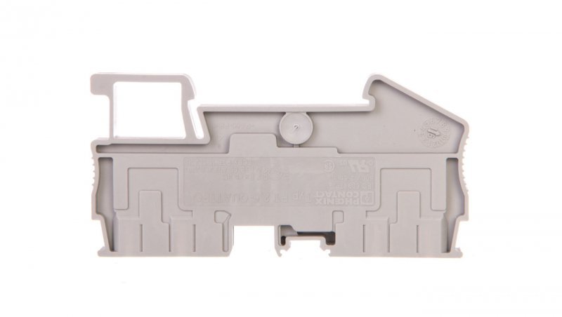 Listwa zaciskowa przepustowa 4-przewodowa 0,14-4mm2 szara PT 2,5-QUATTRO 3209578 /50szt./