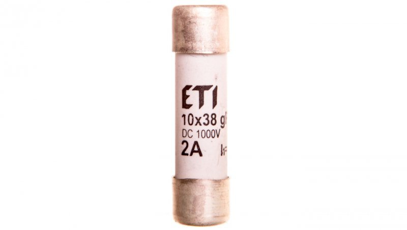 Wkładka bezpiecznikowa cylindryczna PV 10x38mm 2A gPV 1000V DC CH10 002625101
