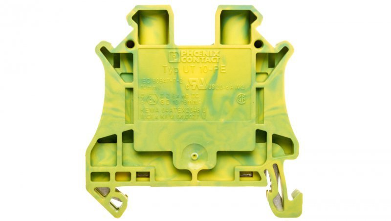 Złączka szynowa ochronna 0,5-16mm2 żółto-zielona Ex UT 10-PE 3044173